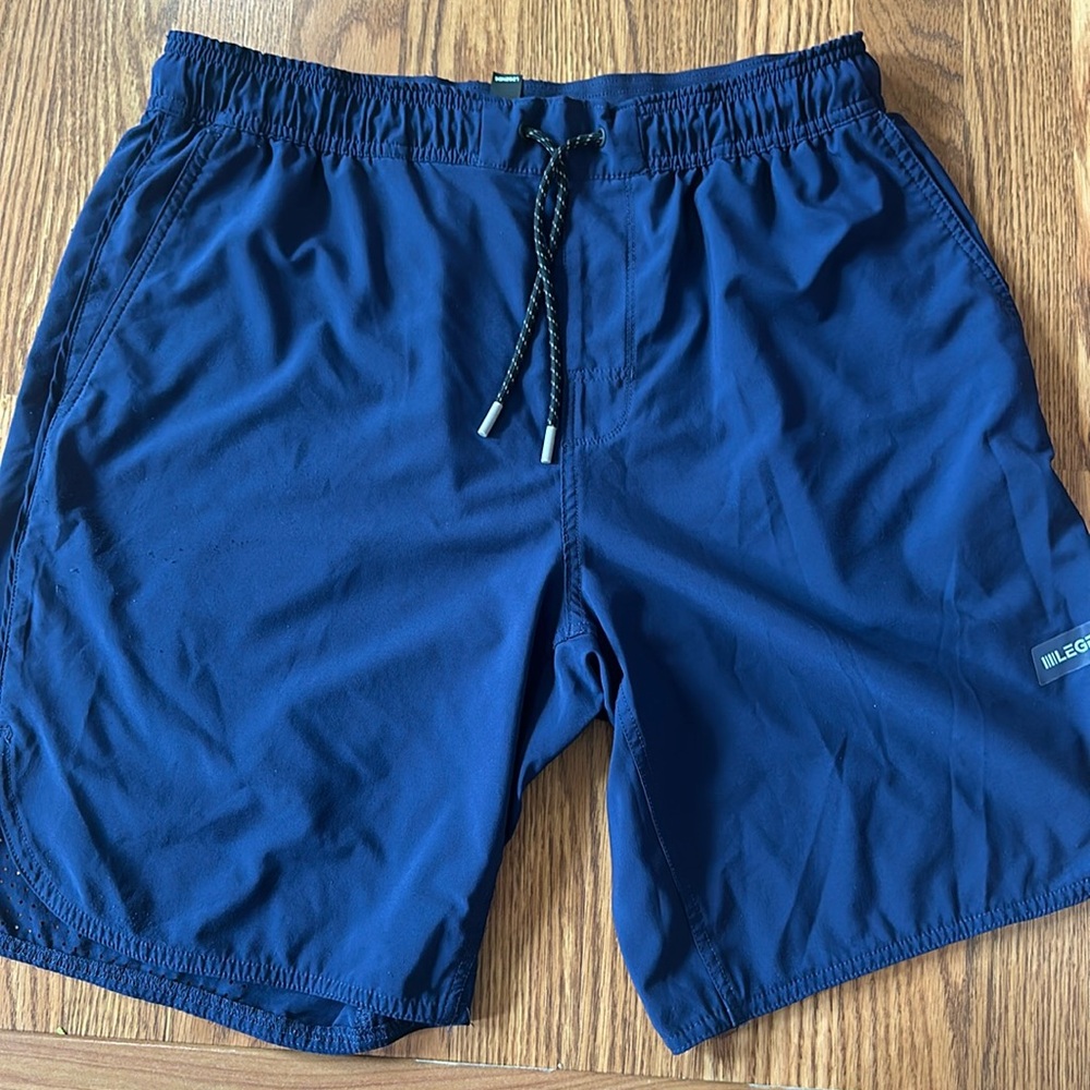 Legends Luka Shorts Navy Blue 9 inch inseam